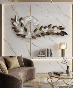 120 x 55 cm wall decor plates gold color